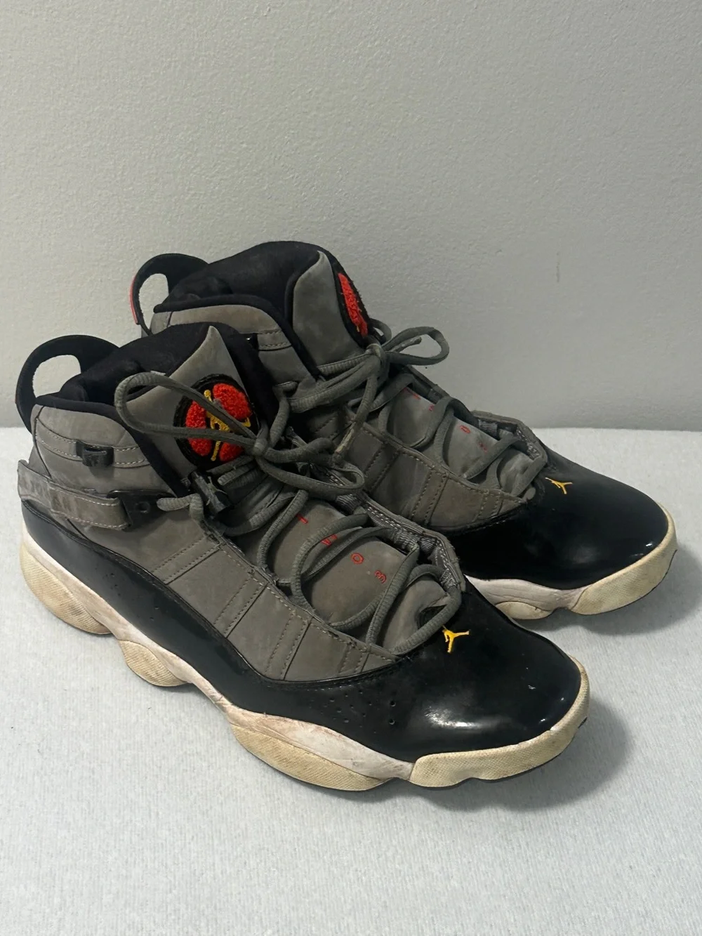 Jordan sneaker featuring